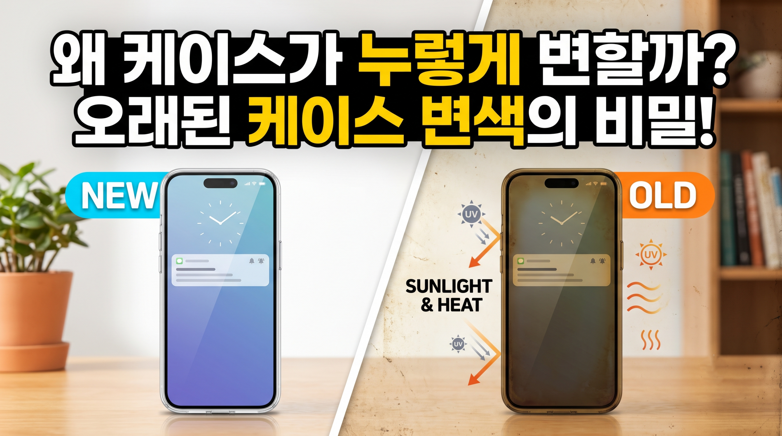 누렇게 변한 휴대폰 케이스 썸네일